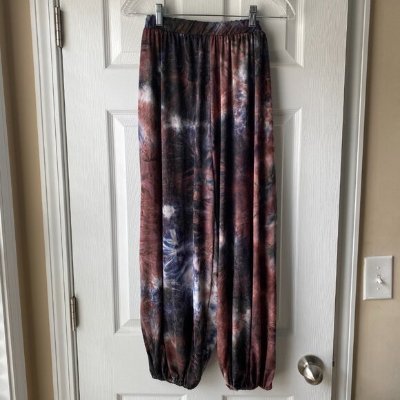 Fashion Nova | Tie-Dye  Bandeau Top 2 Piece Set - Picture 4 of 6